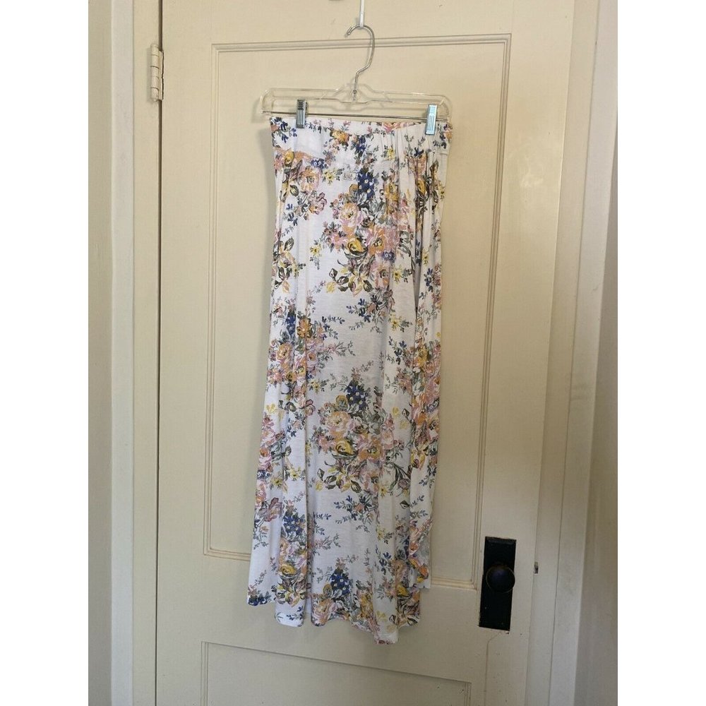 Billabong Women High-Low Floral Maxi Skirt Sz S Viscose - Picture 8 of 9